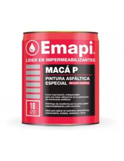 Emapi Pintura Asfáltica Al Solvente X 18l