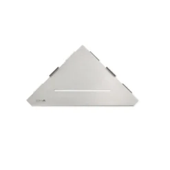 Estante Esquinero Triangular Acero Esmerilado Linea