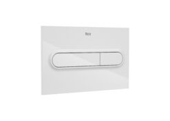 Roca Placa De Accionamiento Dual Blanco