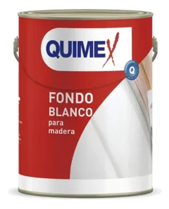 Quimexur Fondo Blanco Interior/Exterior Para Madera X4lt