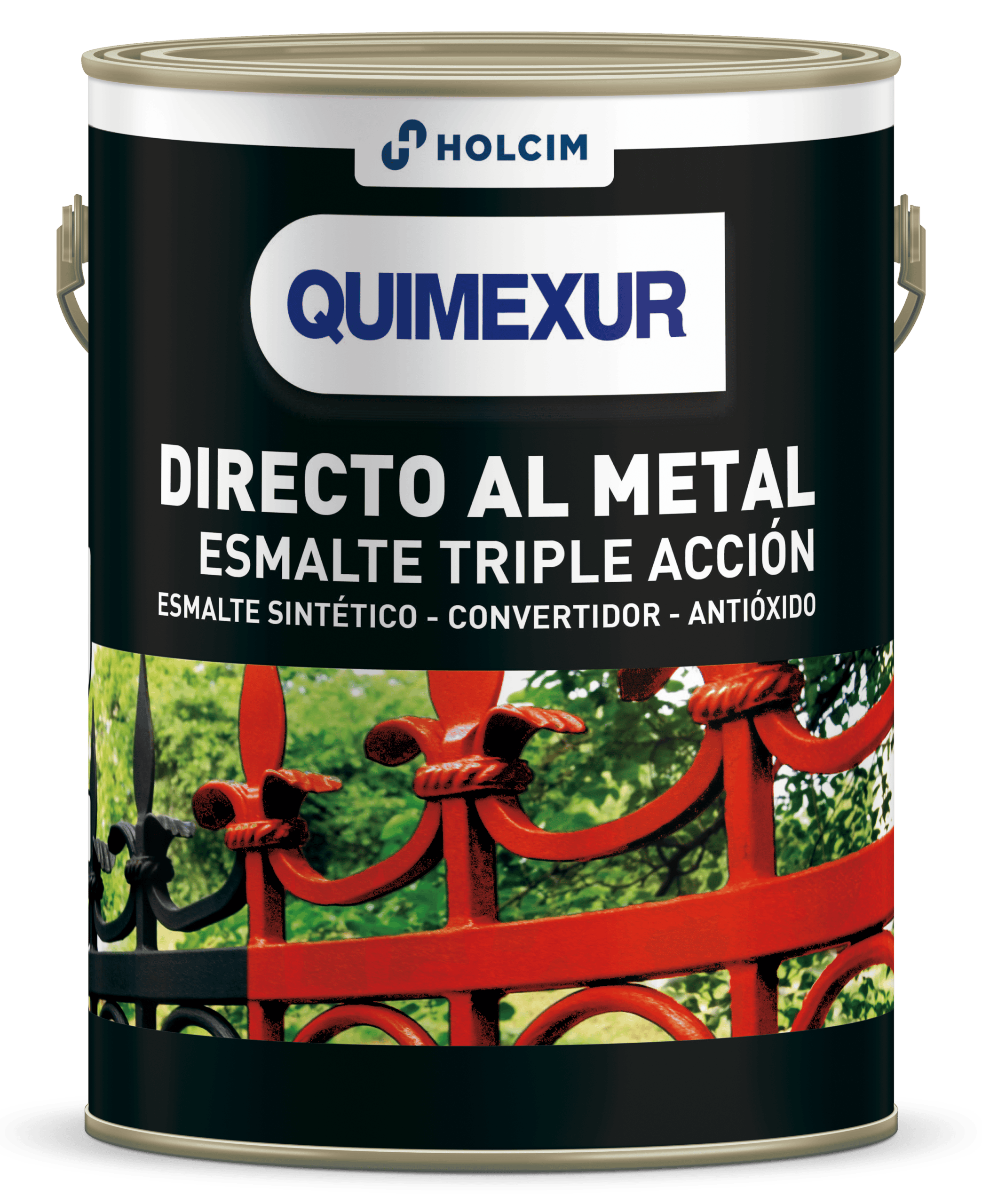 Quimexur Esmalte Sintetico Triple Accion Negro X250ml