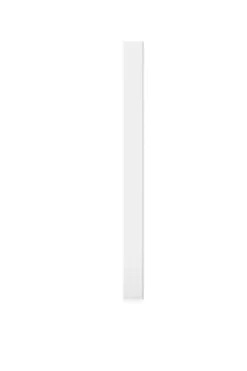 Epsilon Moldura Final Revest De Pared Slim Blanco Mate 26,5x12mm X2,75m