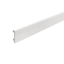 Epsilon Zócalo Plain 100mm X 10mm X 2.44m Blanco Mate