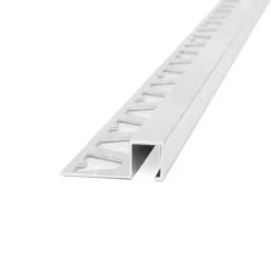 3461 - Aluminio Guarda Quadra 12mm X 10mm Cromo Brillante X 2,5m