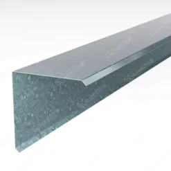 Cenefa Galvanizada Nº30 Desarrollo 30cm (15x15) X 2m