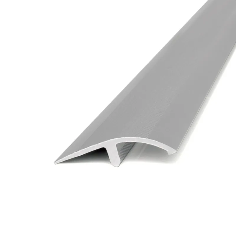 2387/2.5 - Aluminio Tapadesnivel 41mm Cromo Mate X 2,5m