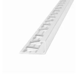 1503 - Aluminio Varilla En L 12mm Cromo Brillante X 2,5m