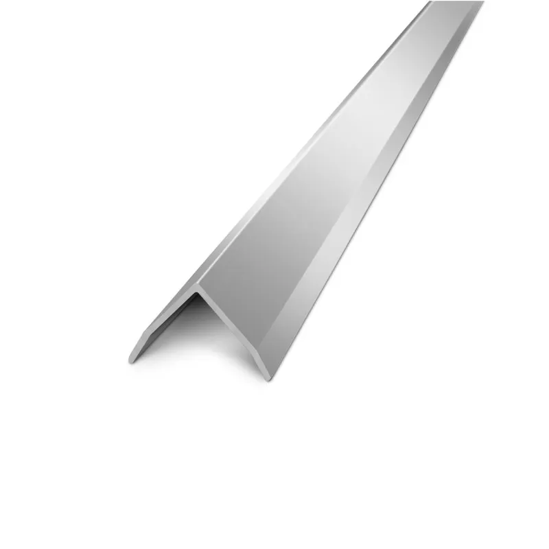 1911 - Aluminio Tapacanto 16mm X 16mm Cromo Brillante X 2,5m